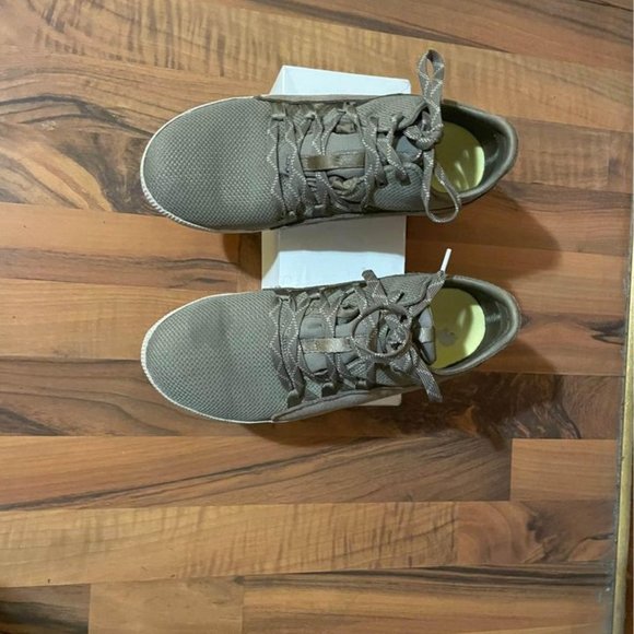 Sorel women's out and about sneaker in green - Picture 2 of 4